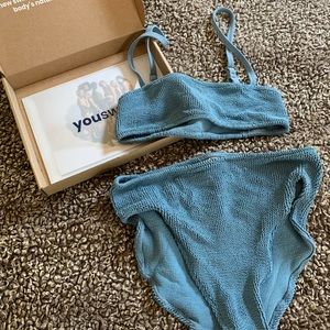 Youswim Poise High Waist Two-Piece in Plume